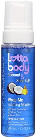 Lottabody Wrap Me Foaming Mousse with Coconut & Shea Oil